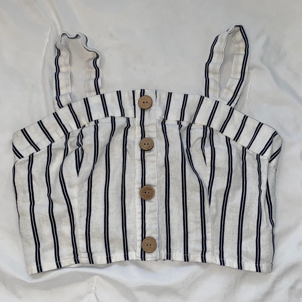Striped Crop Top from GARAGE